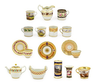 Lot 607 - A Barr Worcester Porcelain Teapot and Cover,...
