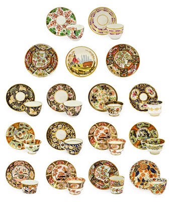 Lot 625 - A Spode Porcelain London Shape Teacup and...