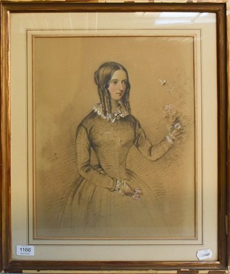 Lot 1166 - English School (19th Century) Portrait of a...