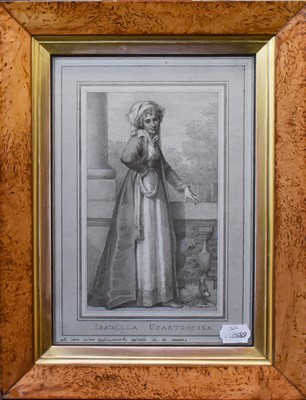 Lot 1174 - Continental School Portrait of Izabella...