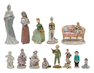 Lot 362 - Two Royal Worcester figures by F.G. Doughty,...