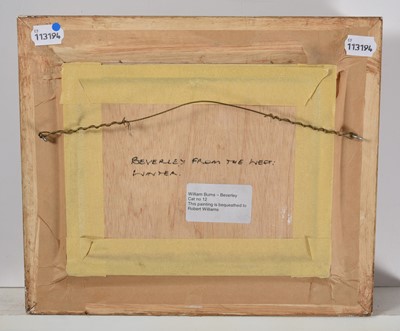 Lot 2055 - William Burns (1923-2010) "Beverley from the...