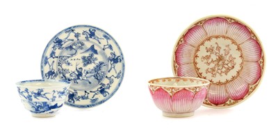 Lot 78 - ^ A Chinese Porcelain Lotus Tea Bowl and...