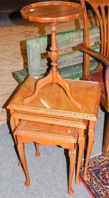 Lot 1280 - A group of reproduction furniture comprising...