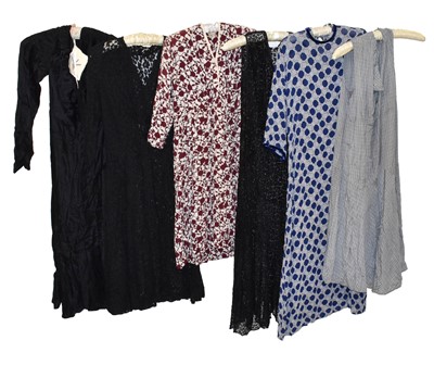 Lot 2039 - Circa 1920s and Later Day and Evening Dresses,...