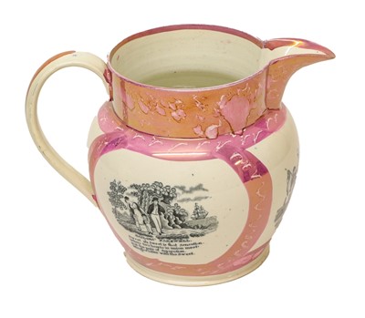 Lot 638 - A Dixon & Sons Sunderland Lustre Jug, circa...