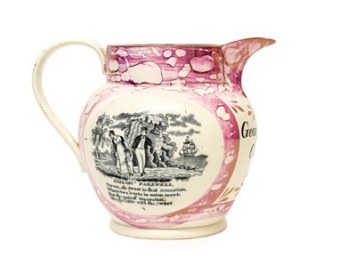 Lot 640 - A Named and Dated Dixon Sunderland Lustre Jug,...