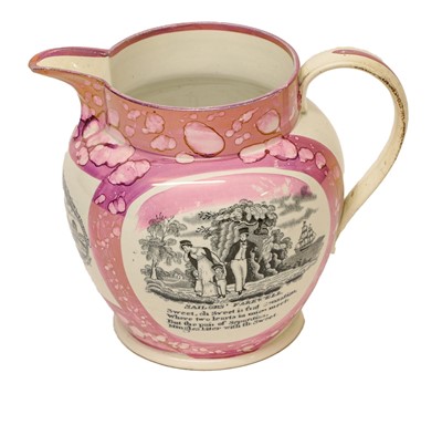Lot 633 - A Dixon & Son Sunderland Lustre Jug, circa...