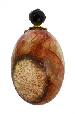 Lot 1016 - A Blue John Scent Bottle, 19th century, in the...