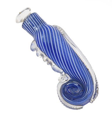 Lot 1013 - A Murano Glass Scent Bottle, 19th century, in...