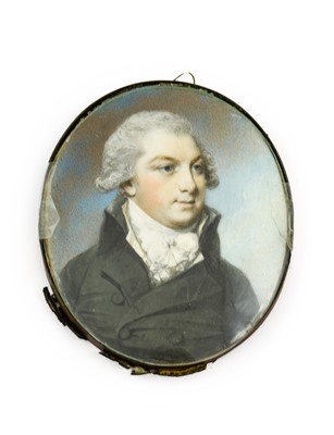 Lot 1027 - Circle of George Engleheart (1750-1829):...