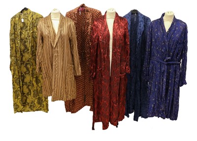 Lot 2059 - Circa 1940/60s Gents Dressing Robes,...