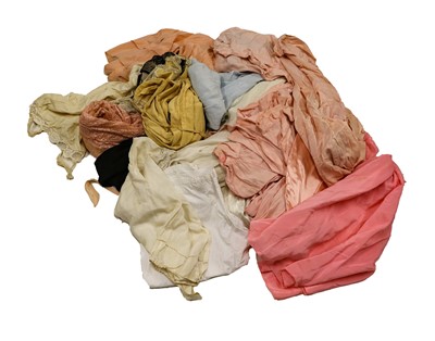 Lot 2221 - Assorted Circa 1920s and Later Ladies' Silk...