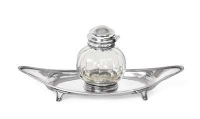 Lot 2011 - A George III Silver Inkstand