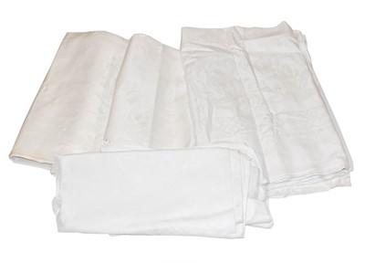 Lot 2125 - Late 19th/Early 20th Century Linen Damask...