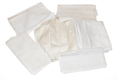 Lot 2116 - Assorted Late 19th/Early 20th Century Linen...