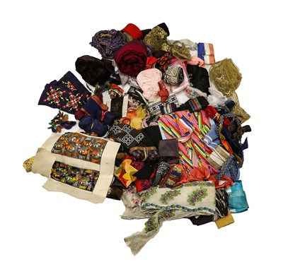 Lot 2211 - Assorted Early 20th Century Ribbons, Trims and...