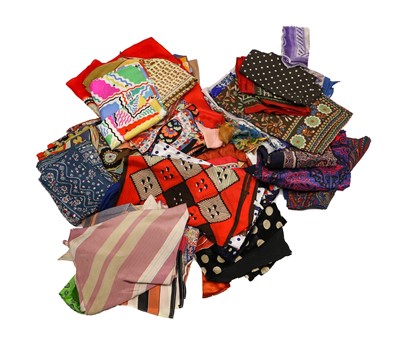 Lot 2236 - Assorted Scarves and Handkerchieves,...