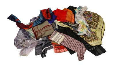 Lot 2240 - Assorted Modern Silk and Other Scarves...