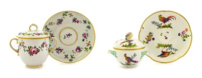 Lot 15 - ^ A Derby Porcelain Twin-Handled Cup, Cover...