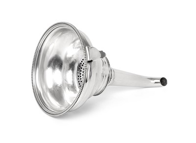 Lot 2007 - A George III Silver Wine-Funnel