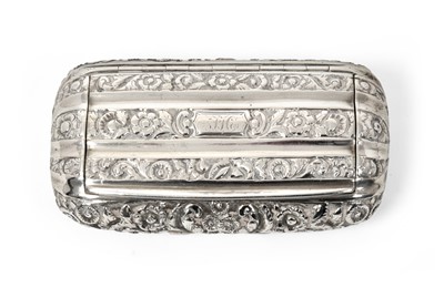 Lot 2049 - A George IV Silver Snuff-Box