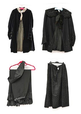 Lot 2034 - Assorted Late 19th Costume, comprising a JAs...