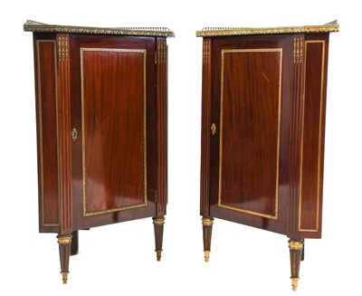 Lot 869 - ~ A Pair of Late 19th Century Mahogany and...
