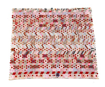 Lot 2099 - 19th Century Unfinished Hexagonal Flannel...