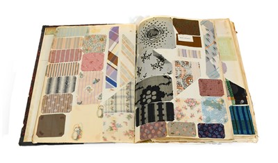 Lot 2192 - 19th Century French Fabric Sample Book,...