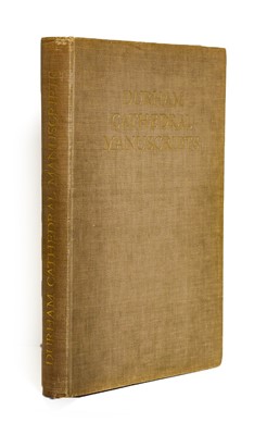 Lot 2012 - Mynors (R.A.B.) Durham Cathedral Manuscripts,...