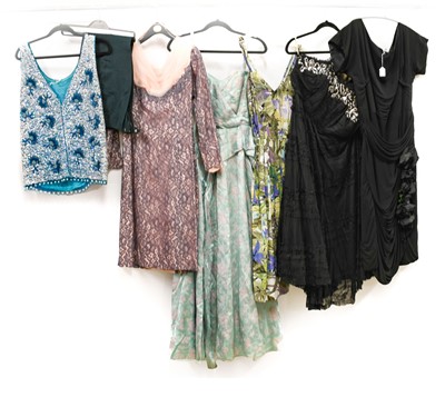 Lot 2079 - Circa 1950/60s Costume, comprising Lee Delman...