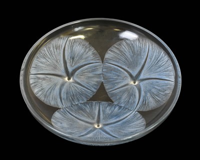 Lot 10 - René Lalique (French, 1860-1945): A Blue...