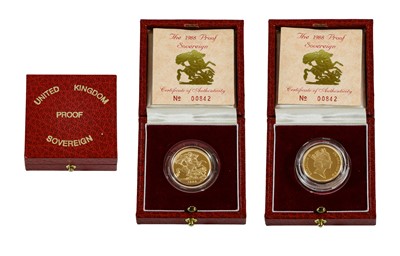 Lot 294 - ♦Elizabeth II, Proof Sovereign 1988, Maklouf...