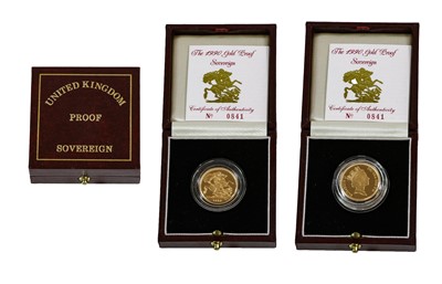 Lot 296 - ♦Elizabeth II, Proof Sovereign 1990, Maklouf...