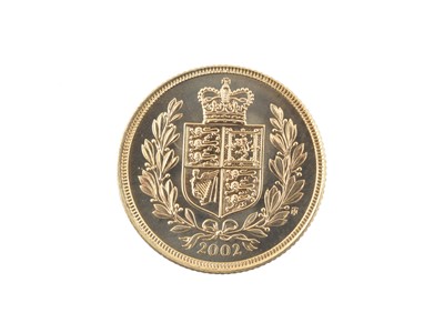 Lot 299 - ♦Elizabeth II, Sovereign 2002, Rank-Broadley...