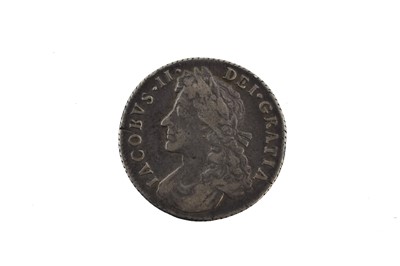 Lot 138 - ♦James II, Shilling 1686, obv. laureate &...