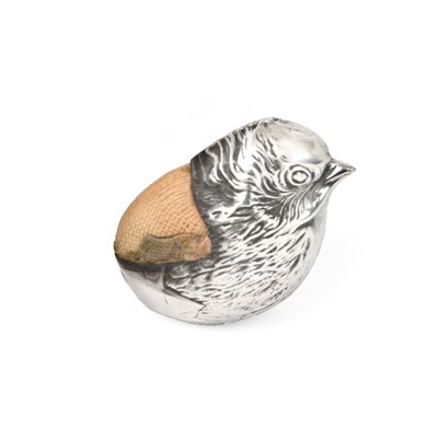 Lot 2069 - A George V Silver Novelty Pin-Cushion