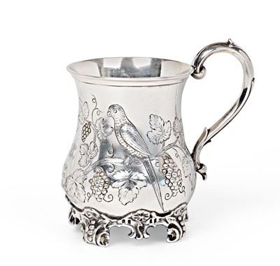 Lot 2087 - A Victorian Silver Christening-Mug