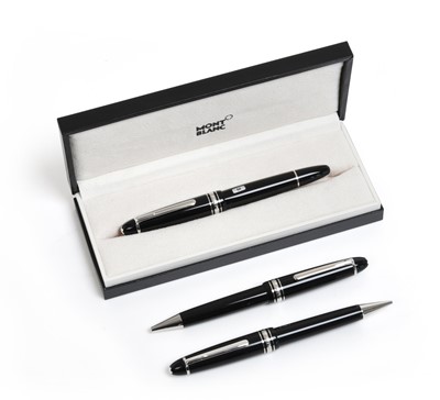 Lot 2059 - A Montblanc Meisterstück Fountain-Pen, Ballpoint-Pen and Mechanical-Pencil
