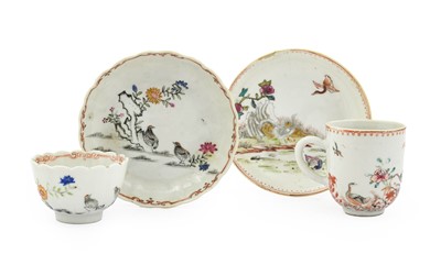 Lot 5 - A Chinese Porcelain Tea Bowl and Saucer,...