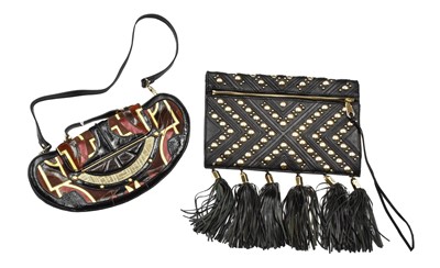 Lot 2254 - Fendi Kidney Shaped 'Patchwork' Bag,...