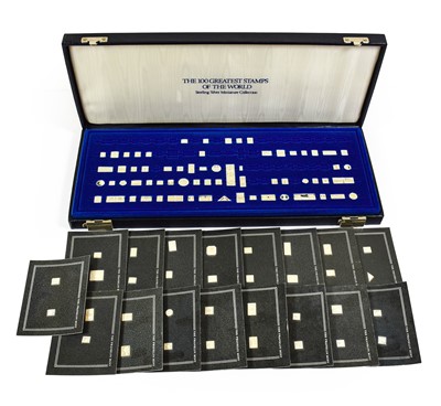 Lot 444 - The 100 Greatest Stamps of The World, Sterling...