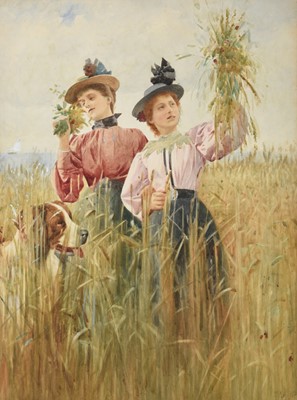 Lot 247 - Alexander Mark Rossi (1840-1916) "Coming thro'...