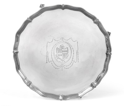 Lot 2003 - A George III Silver Salver
