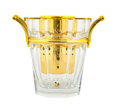 Lot 7 - A Baccaret Gilt Metal Mounted Glass Champagne...