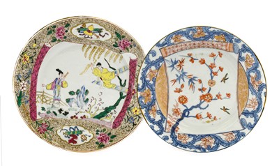 Lot 31 - A Samson of Paris Porcelain Plate, late 19th...