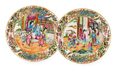 Lot 37 - A Pair of Royal Worcester Porcelain Plates,...