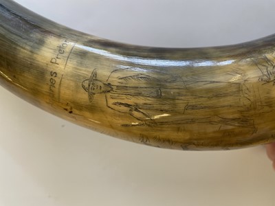 Lot 337 - A 19th Century South African Powder Horn, of...