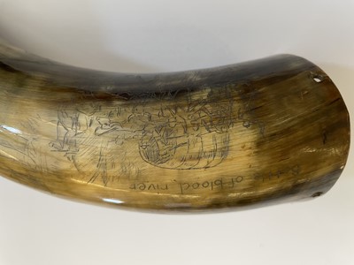 Lot 337 - A 19th Century South African Powder Horn, of...